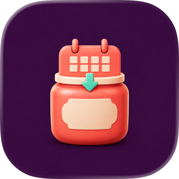 Expiration Tracker: Use First의 보존된 등록 아이콘
